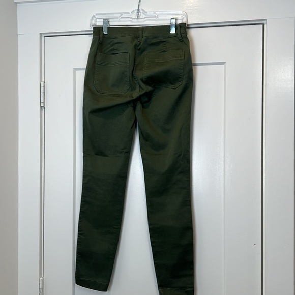 J. Crew Green Ankle Cropped Jeans Slim Fit size 26. - Picture 5 of 8